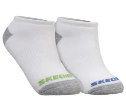 Meias|Meias-SKECHERS 6 Pack Low Cut Walking Socks BRANCO