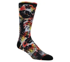 Meias|Acessórios-SKECHERS Aloha Tie-Dye Crew Socks - 1 Pair MULTICOR