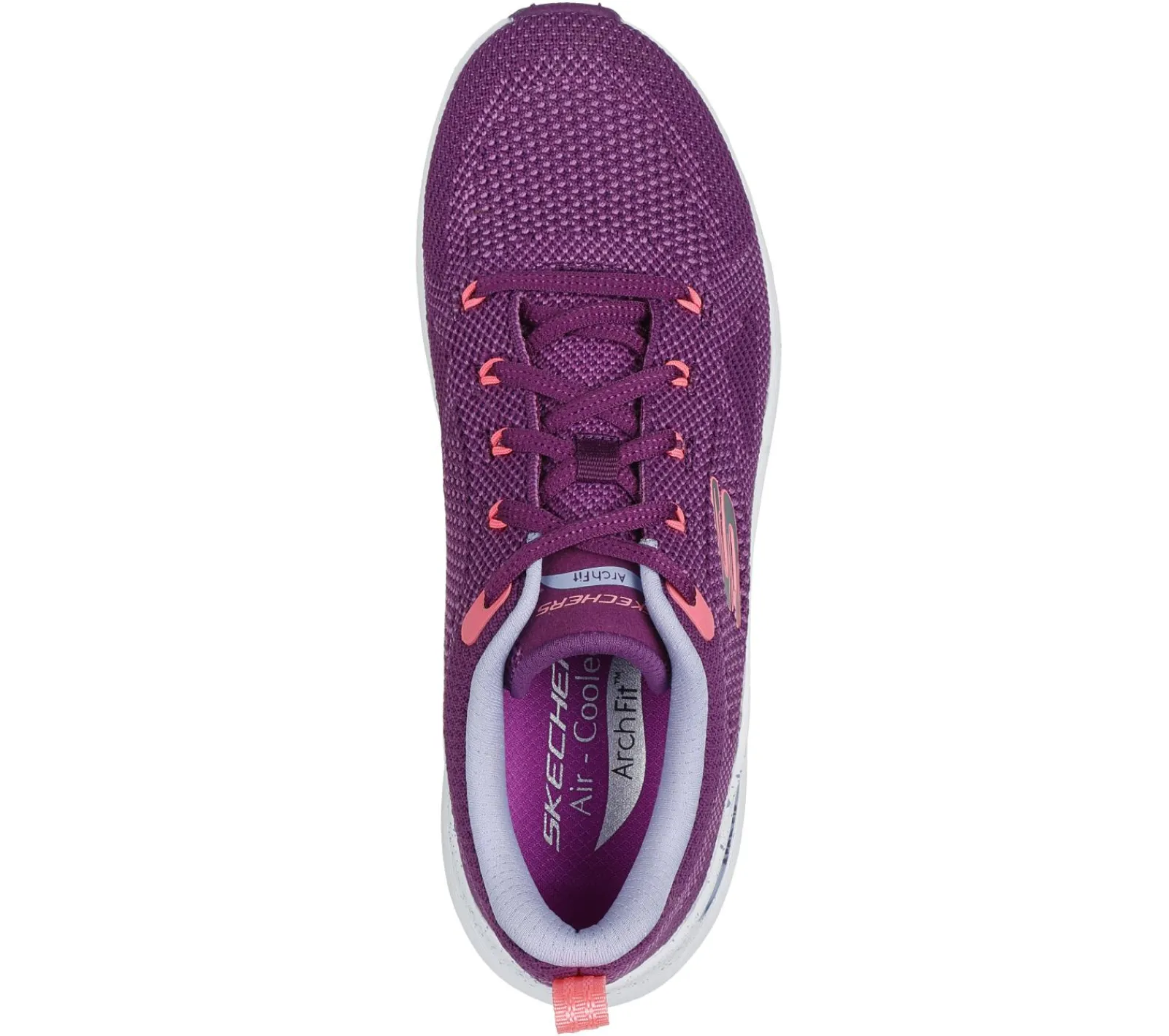 Com Atacadores|Sapatilhas-SKECHERS Arch Fit 2.0 - Fast Paced ROXO / MULTICOR