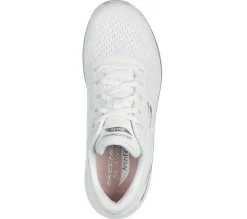 Com Atacadores|Sapatilhas-SKECHERS Arch Fit 2.0 - Glow The Distance BRANCO / PRATEADO