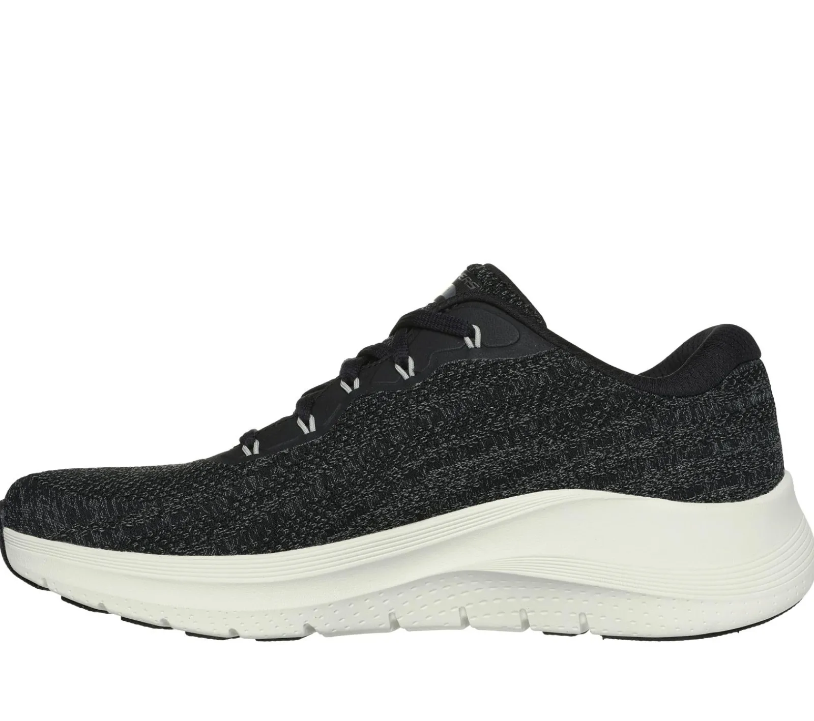 Sapatos Com Atacadores|Sapatilhas Casuais-SKECHERS Arch Fit 2.0 - Road Wave PRETO / BRANCO
