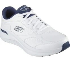 Sapatilhas-SKECHERS Arch Fit 2.0 - Safehouse BRANCO / NAVY