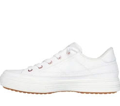Canvas Shoes|Calçado Sem Atacadores-SKECHERS Arch Fit Arcade - Meet Ya There BRANCO
