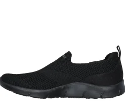 Calçado Sem Atacadores|Sapatilhas Casuais-SKECHERS Arch Fit Refine - Iris PRETO