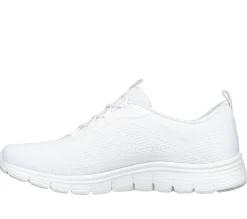 Calçado Sem Atacadores|Sapatilhas Casuais-SKECHERS Arch Fit Vista - Gleaming BRANCO