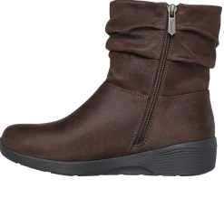 Calçado Sem Atacadores|Botas-SKECHERS Arya - Fashionista CHOCOLATE