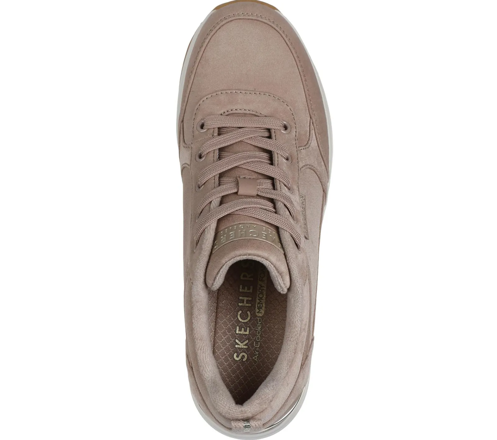 Sapatos De Cunha|Com Atacadores-SKECHERS Billion 2 - Pretty 'N' Plush TAUPE