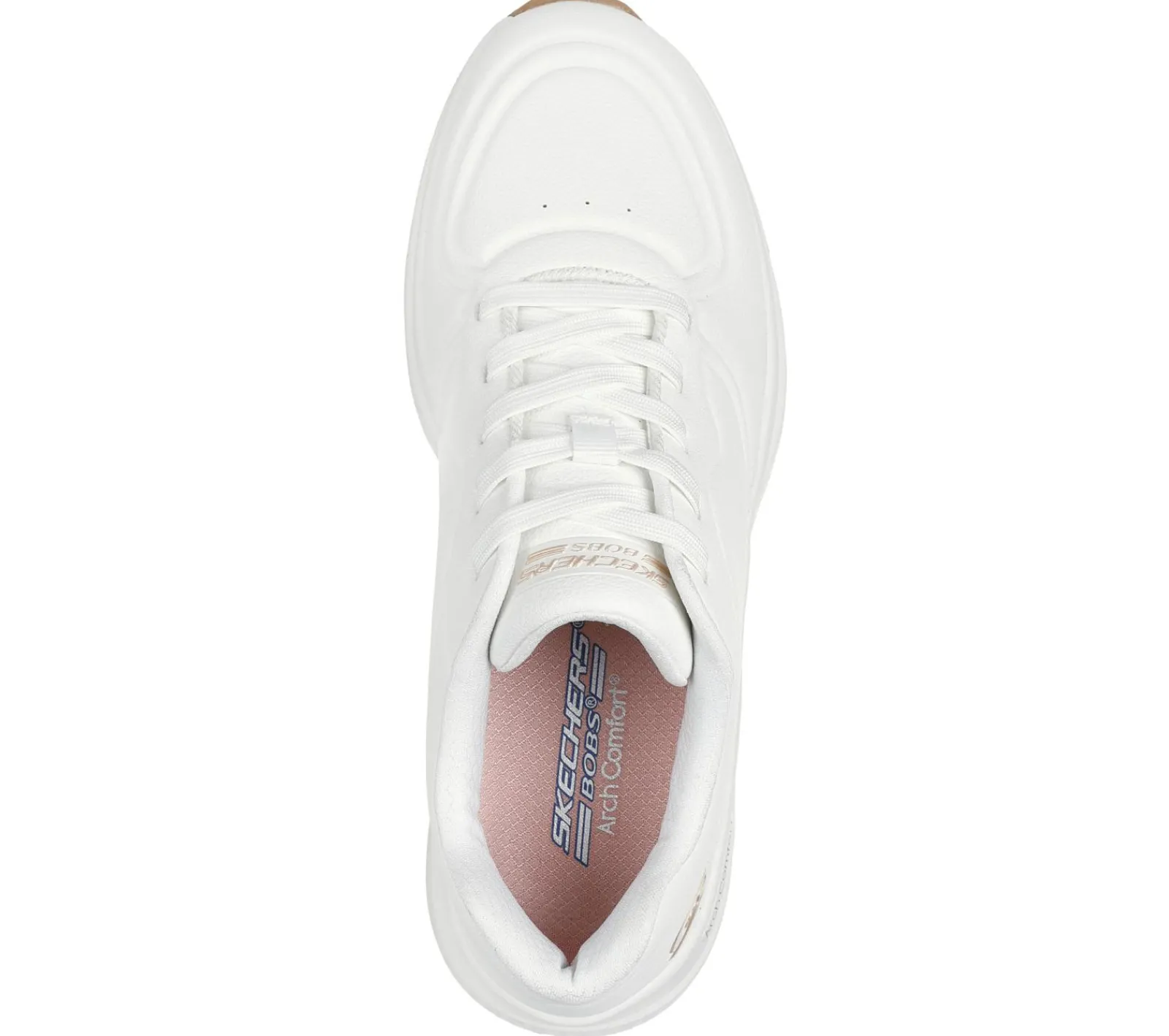 Com Atacadores|Sapatilhas Casuais-SKECHERS BOBS Arch Comfort B Sweet - A Bind BRANCO