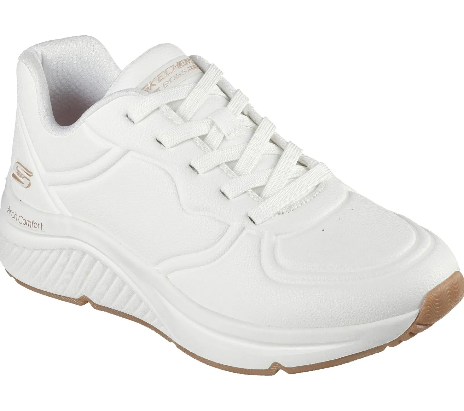 Com Atacadores|Sapatilhas Casuais-SKECHERS BOBS Arch Comfort B Sweet - A Bind BRANCO