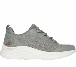 Com Atacadores|Sapatilhas Casuais-SKECHERS BOBS Arch Comfort B Sweet - A Pinch AZEITONA