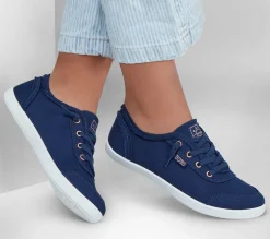 Canvas Shoes|Sapatos Rasos-SKECHERS BOBS B Cute NAVY