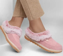 Calçado Sem Atacadores|Slippers-SKECHERS BOBS Cozy Chill ROSA