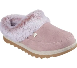 Calçado Sem Atacadores|Slippers-SKECHERS BOBS Cozy Chill ROSA