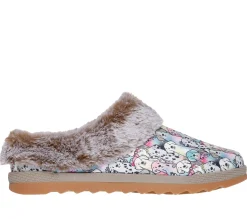 Calçado Sem Atacadores|Slippers-SKECHERS BOBS Cozy Chill - Cozy Spot TAUPE / MULTICOR