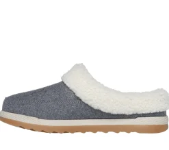 Calçado Sem Atacadores|Slippers-SKECHERS BOBS Cozy Chill - Light Downtime CINZENTO