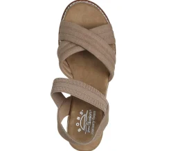 Sandálias-SKECHERS BOBS Desert Chill - Sweet Crossing CAMEL