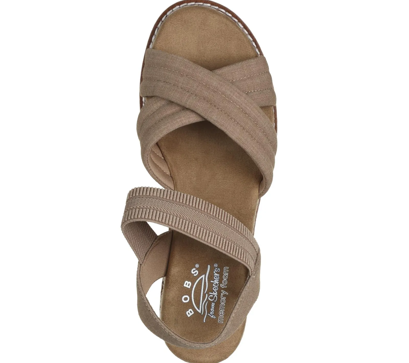 Sandálias-SKECHERS BOBS Desert Chill - Sweet Crossing CAMEL