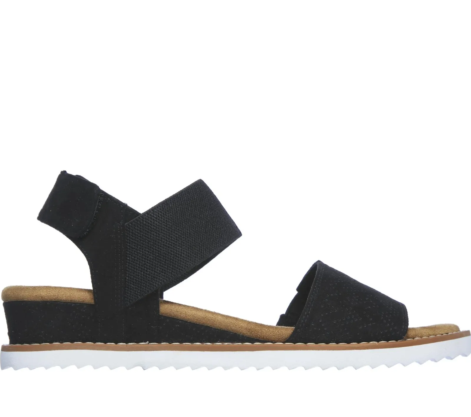 Canvas Shoes|Sandálias-SKECHERS BOBS Desert Kiss PRETO