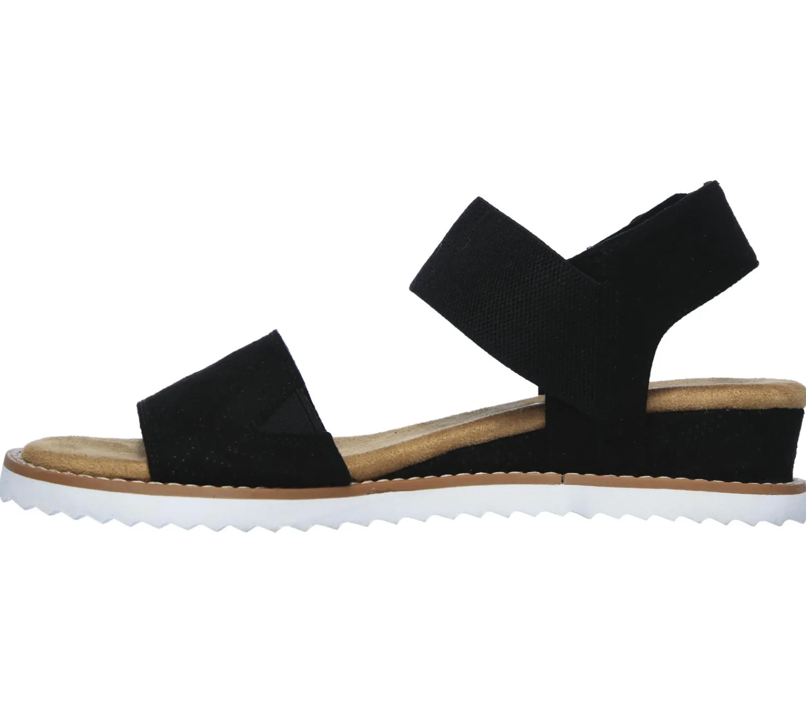 Canvas Shoes|Sandálias-SKECHERS BOBS Desert Kiss PRETO