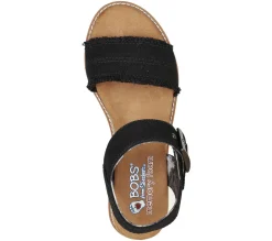 Canvas Shoes|Sandálias-SKECHERS BOBS Desert Kiss - Adobe Princess PRETO