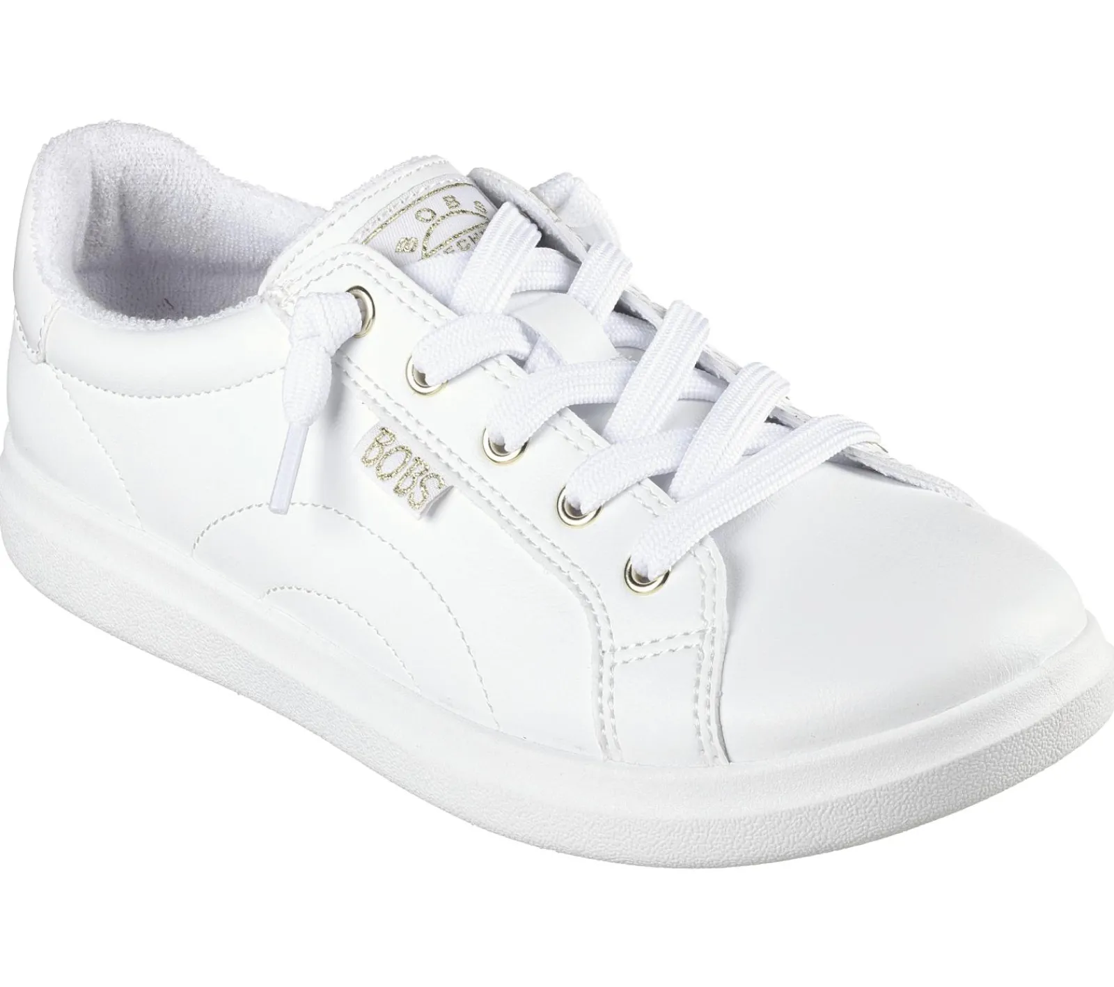 Com Atacadores|Calçado Sem Atacadores-SKECHERS BOBS D'Vine - Instant Delight Estilo #:114456WHT Selecione um cor<!-- Select Label -->LarguraMédio