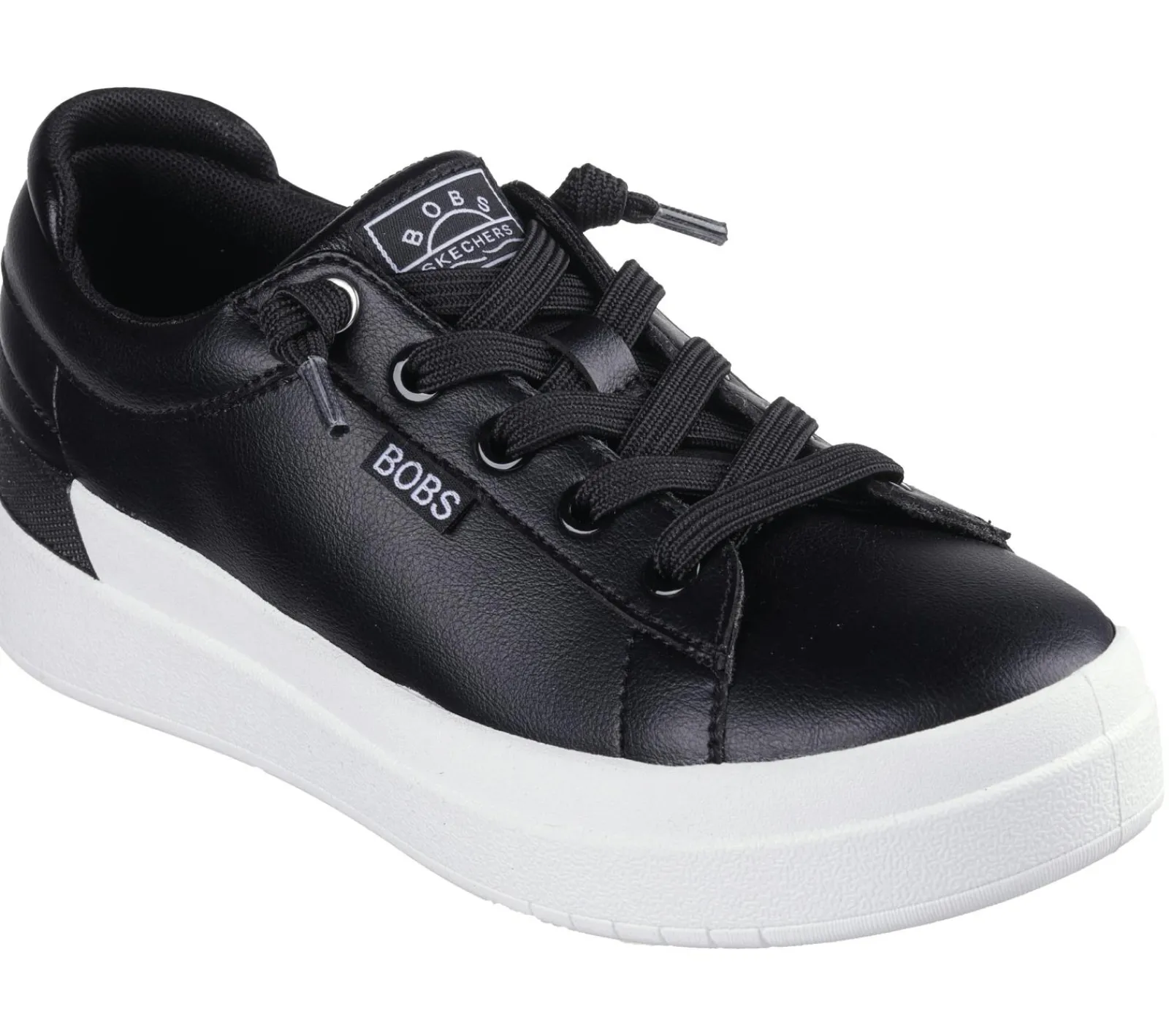 Calçado Sem Atacadores|Sapatilhas Casuais-SKECHERS BOBS D'Vine Sky - Main Step PRETO