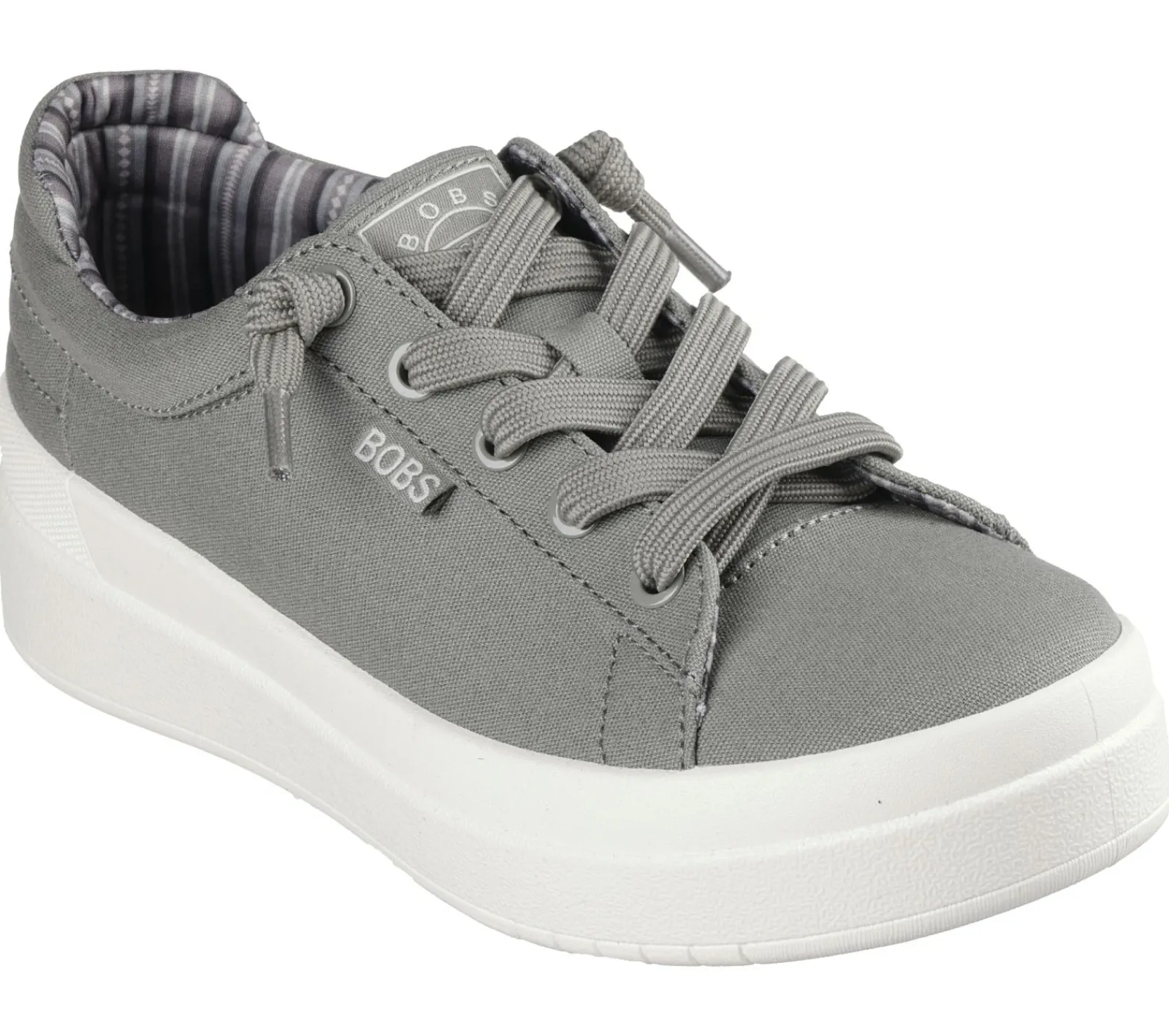 Canvas Shoes|Calçado Sem Atacadores-SKECHERS BOBS D'Vine Sky - Prime Pace AZEITONA