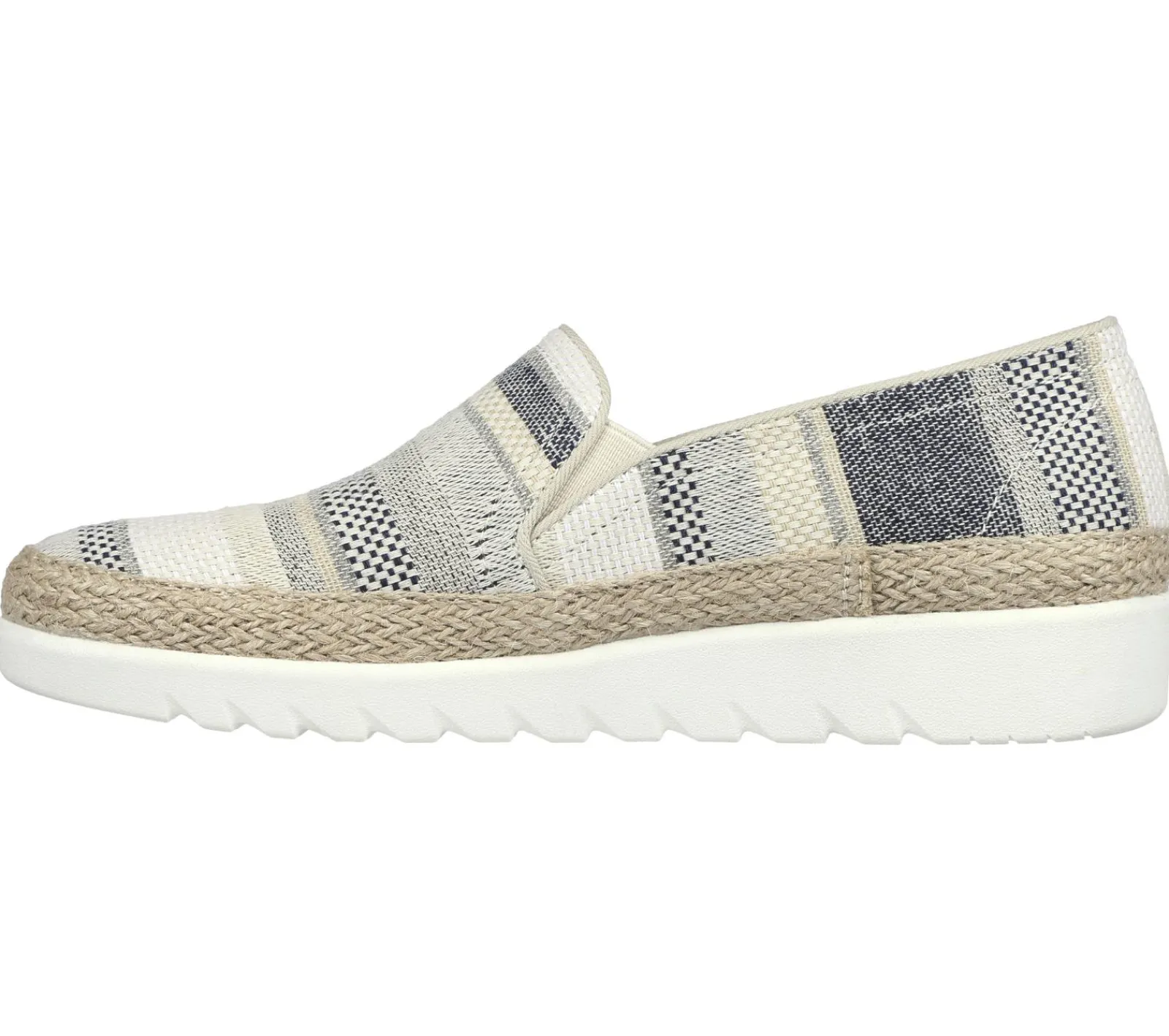 Sapatos De Cunha|Calçado Sem Atacadores-SKECHERS BOBS Flexpadrille HI - Serene Heights NAVY / MULTICOR