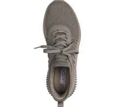 Calçado Sem Atacadores|Sapatilhas Casuais-SKECHERS BOBS Geo TAUPE