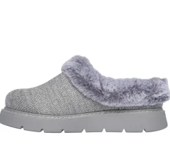 Calçado Sem Atacadores|Slippers-SKECHERS BOBS Keepsakes Lite - Bejeweled One CINZENTO