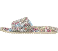 Sandálias-SKECHERS BOBS Pop-Ups 2 - Spring Crush TAUPE / MULTICOR