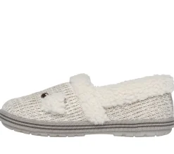 Calçado Sem Atacadores|Slippers-SKECHERS BOBS Too Cozy - Puppy Pal BRANCO SUJO