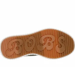 Calçado Sem Atacadores|Sapatilhas Casuais-SKECHERS BOBS Vista AZEITONA / MULTICOR