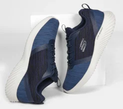 Calçado Sem Atacadores-SKECHERS Bounder NAVY
