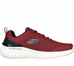 Sapatos Com Atacadores|Sapatilhas-SKECHERS Bounder 2.0 - Nasher BORDÔ / PRETO