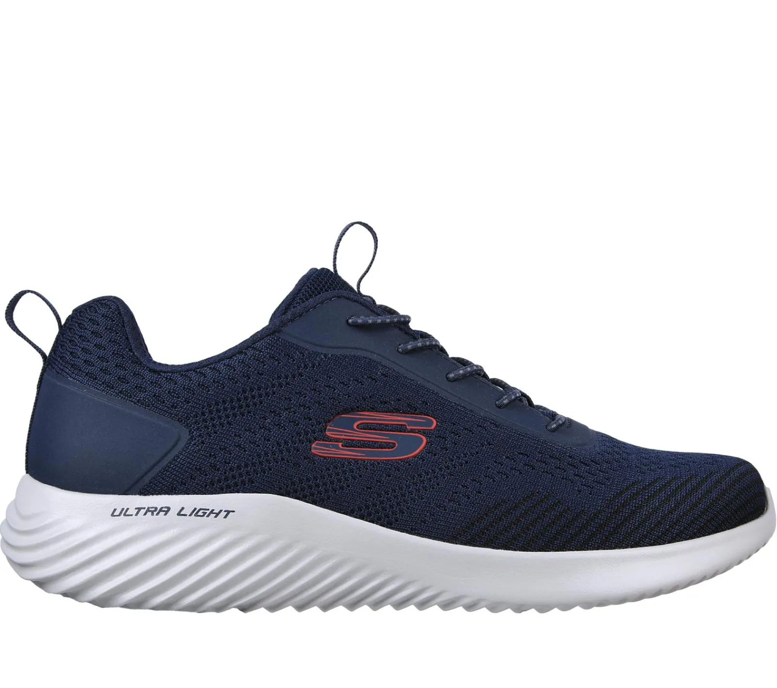Calçado Sem Atacadores|Sapatilhas-SKECHERS Bounder - Intread NAVY
