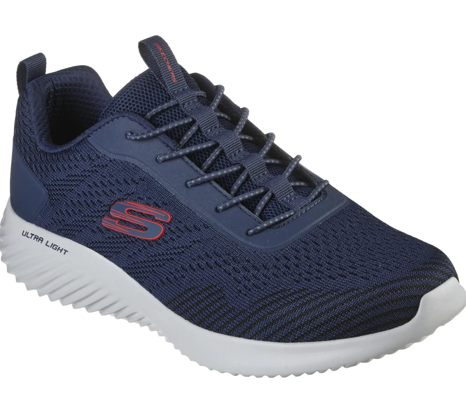 Calçado Sem Atacadores|Sapatilhas-SKECHERS Bounder - Intread NAVY