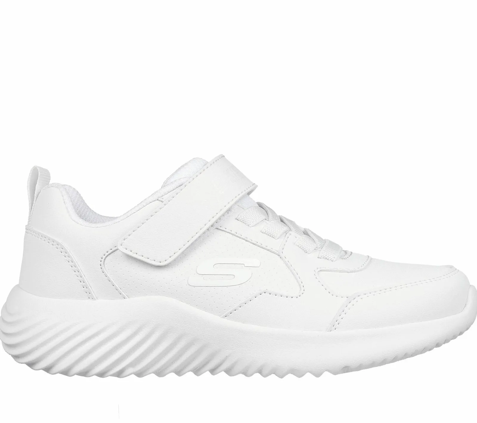 Calçado Sem Atacadores|Sapatilhas-SKECHERS Bounder - Power Study BRANCO