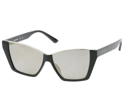 Óculos De Sol-SKECHERS Cat Eye Sunglasses PRETO / DOURADO