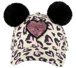 Acessórios Para A Cabeça|Acessórios Para A Cabeça-SKECHERS Cheetah Love Hat CINZENTO CLARO / PRETO / ROSA