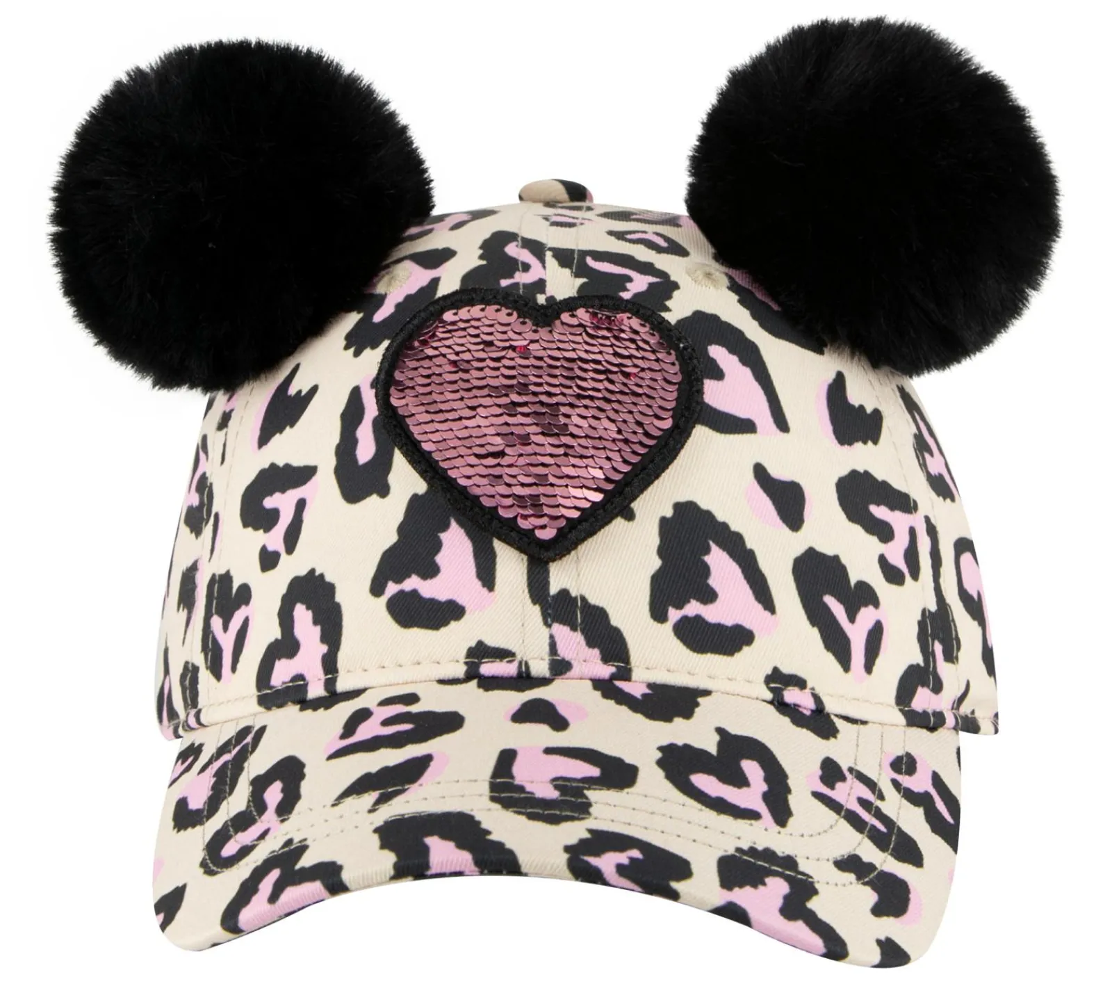 Acessórios Para A Cabeça|Acessórios Para A Cabeça-SKECHERS Cheetah Love Hat CINZENTO CLARO / PRETO / ROSA