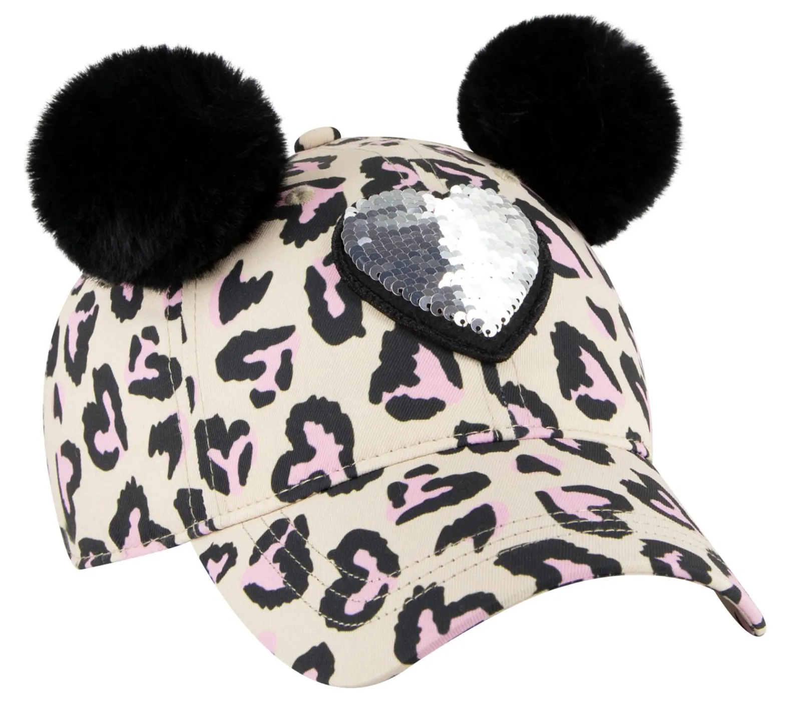 Acessórios Para A Cabeça|Acessórios Para A Cabeça-SKECHERS Cheetah Love Hat CINZENTO CLARO / PRETO / ROSA