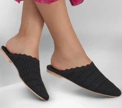 Sapatos Rasos|Calçado Sem Atacadores-SKECHERS Cleo Snip - Sweet Daffodil PRETO