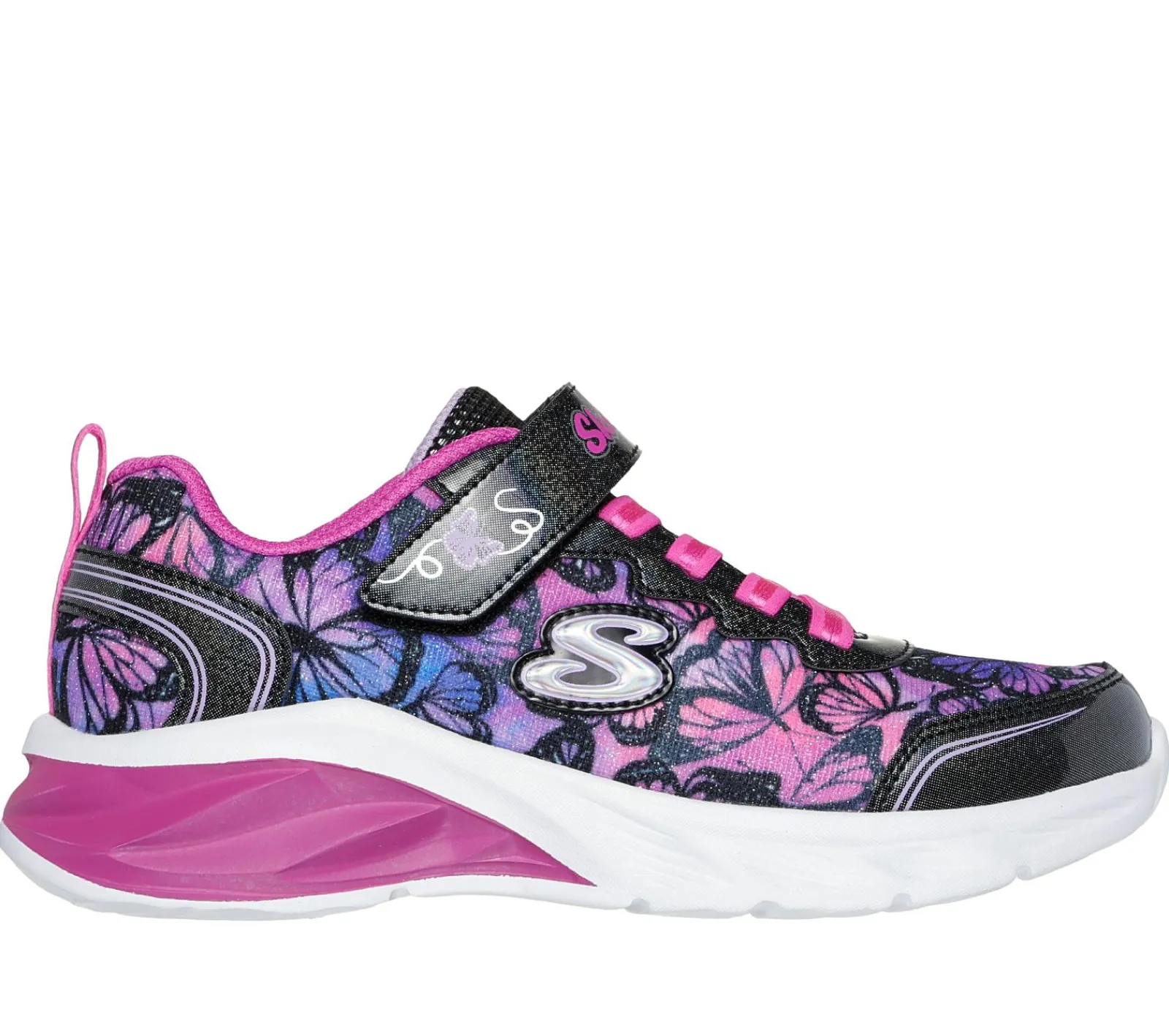 Sapatilhas-SKECHERS Coastline - Flutter Fly PRETO / MULTICOR