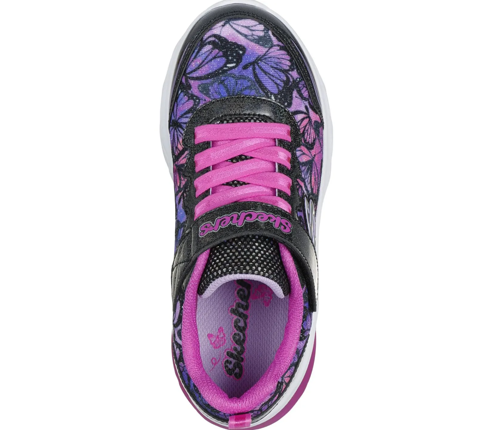 Sapatilhas-SKECHERS Coastline - Flutter Fly PRETO / MULTICOR