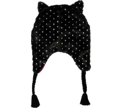 Equipamento Para O Frio|Acessórios Para A Cabeça-SKECHERS Cold Weather Star Foil Cat Hat Set PRETO