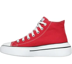 Canvas Shoes|Com Atacadores-SKECHERS Cordova Classic - Top Tier VERMELHO / BRANCO