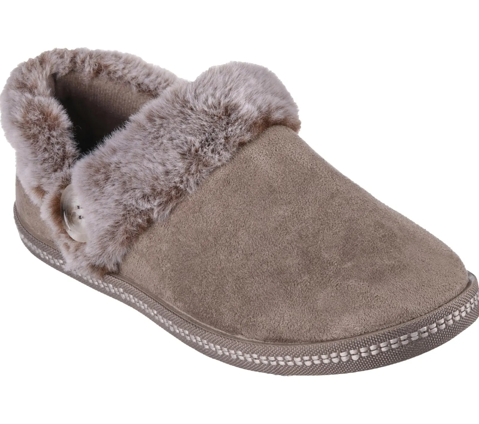 Slippers-SKECHERS Cozy Campfire - Fresh Toast TAUPE ESCURO