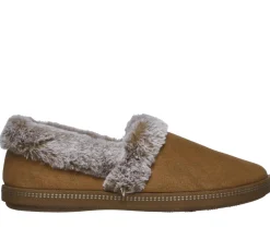 Slippers-SKECHERS Cozy Campfire - Team Toasty CASTANHO CLARO