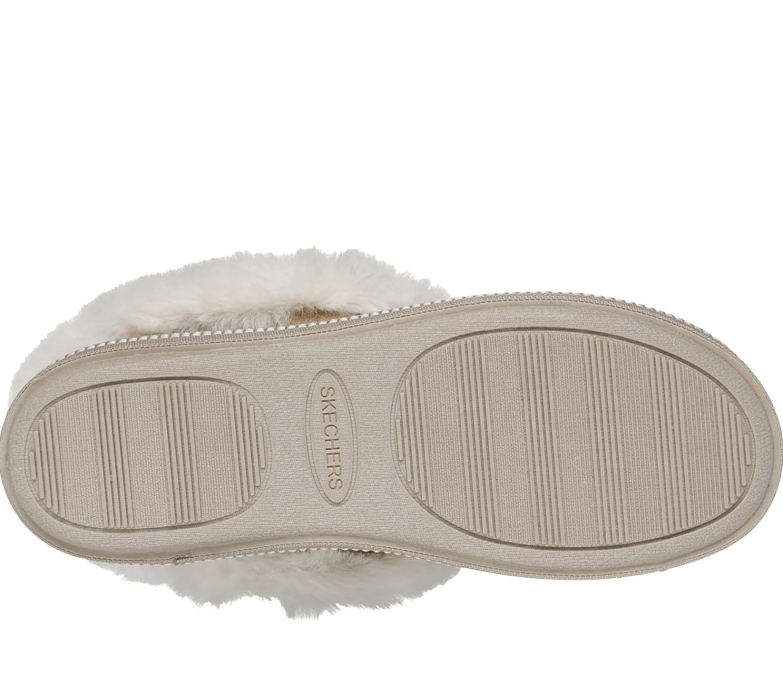 Calçado Sem Atacadores|Slippers-SKECHERS Cozy Campfire - Winter Nights AREIA